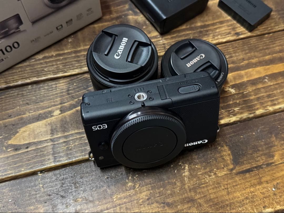 canon EOS M100 レンズキット 【ほぼ新品】