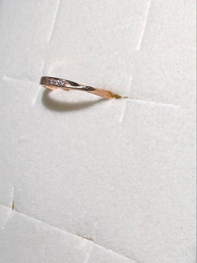 ete K10PG ダイヤモンド リング インフィニティ