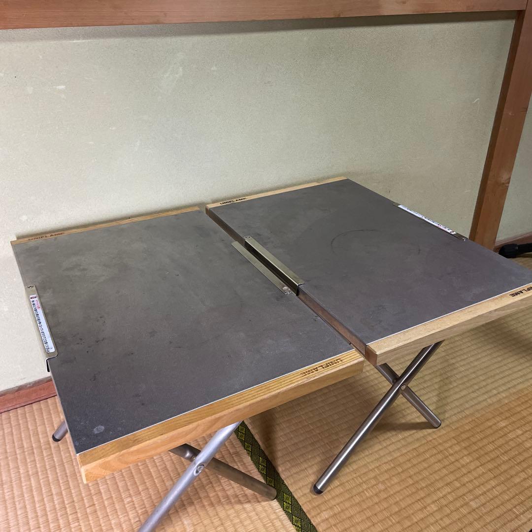 UNIFLAME ユニフレーム 焚き火テーブル 2枚セット 中古品