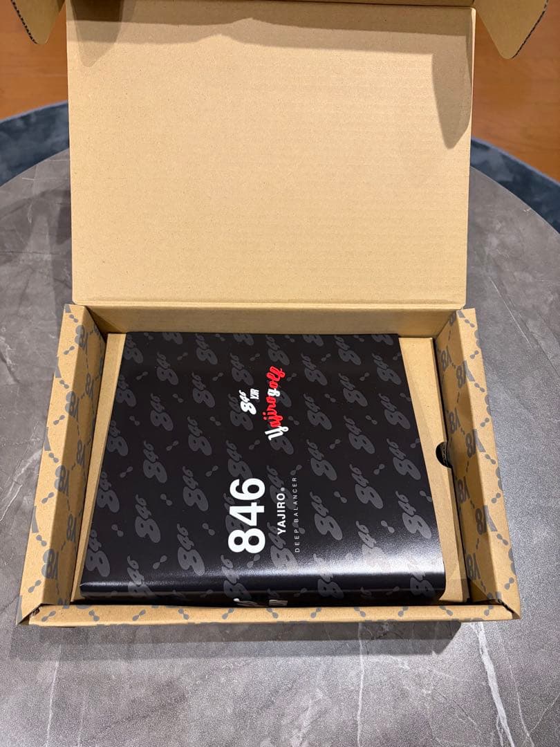 846 ネックレスGOLD TITA22【レッ #] L (50cm)