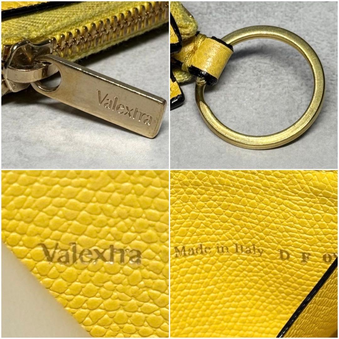 定価7.1万 ヴァレクストラ イエロー ジップキーホルダー 小銭入れ