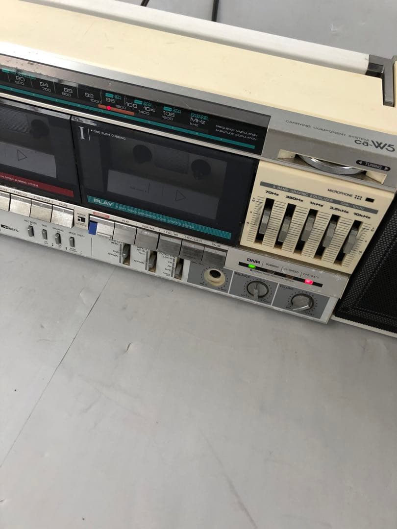 ビンテージ　AIWA CA-W5動作訳あり(I96)