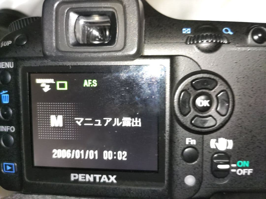 K100D ショット数3,705回 ペンタックス PENTAX CCD カメラ