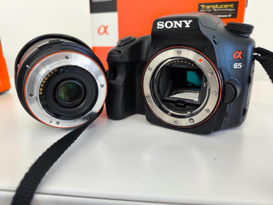 ソニー　α６５カメラセット（18－250㎜レンズ付き）