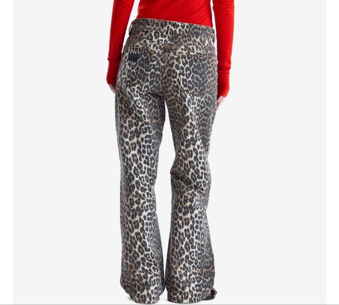 GANNI IZEY レオパード　デニム 27