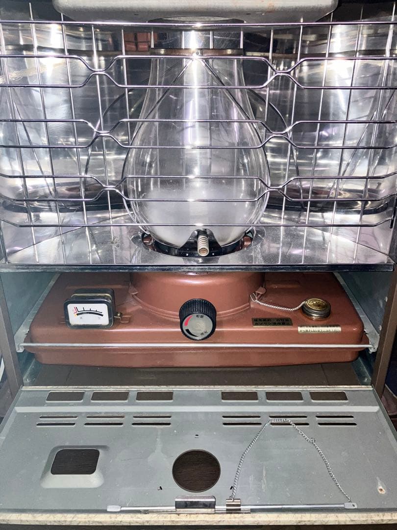 貴重★美品ニッセン石油ストーブ 日本船燈FR-2昭和レトロ照明★キャンプ★防災