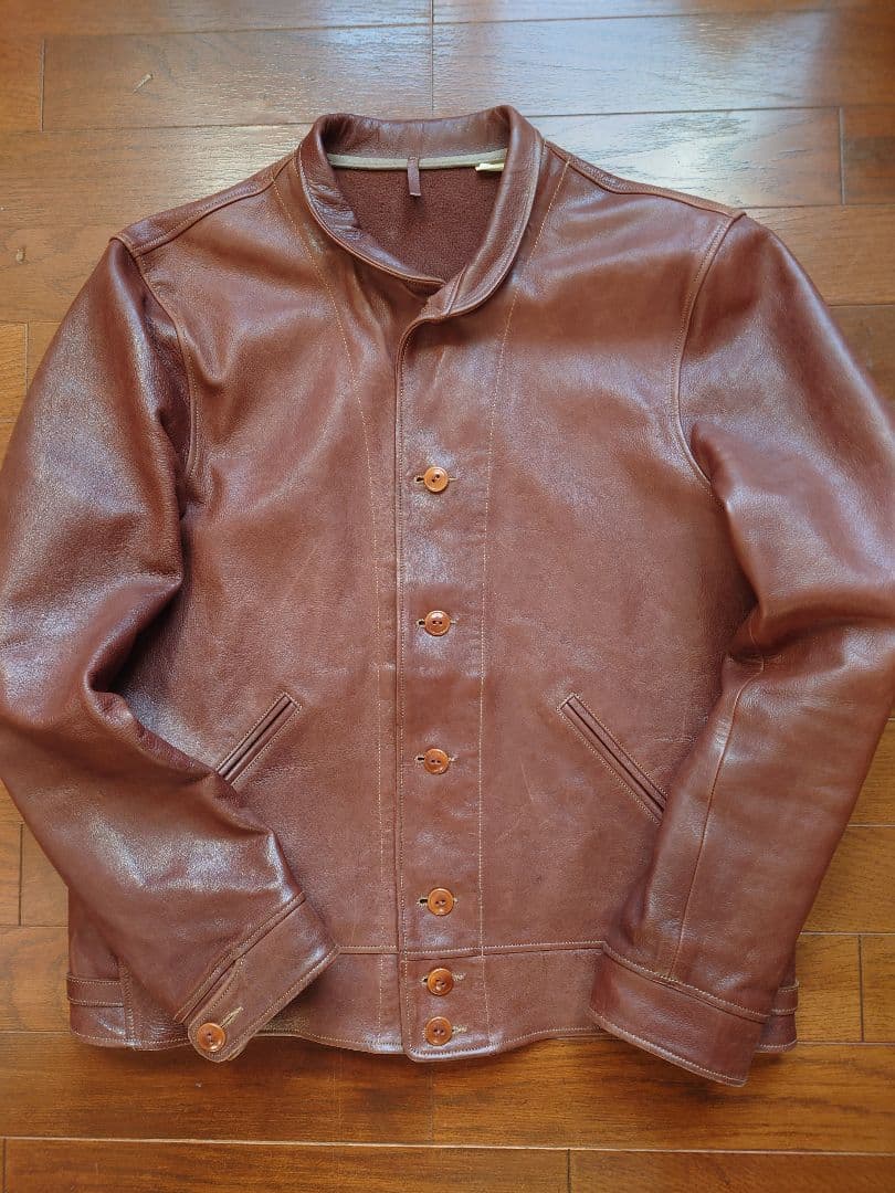 リーバイスアインシュタインモデル革ジャンMサイズ世界限定500/486