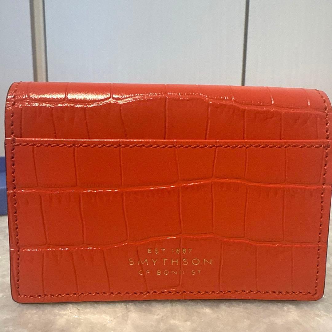 未使用SmythsonスマイソンMaraフォルダーカードケース名刺入れ