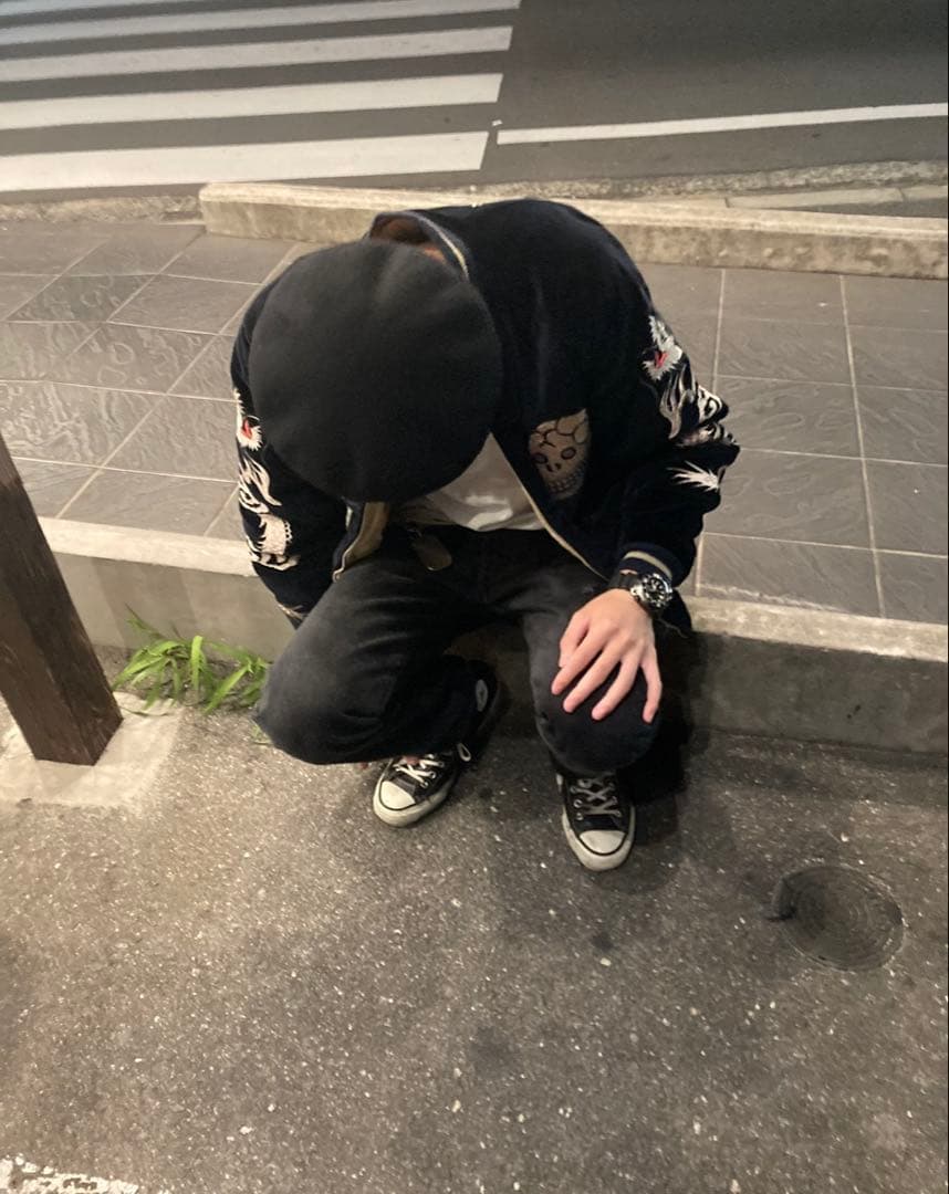 東洋エンタープライズ　スカジャン　ベロア