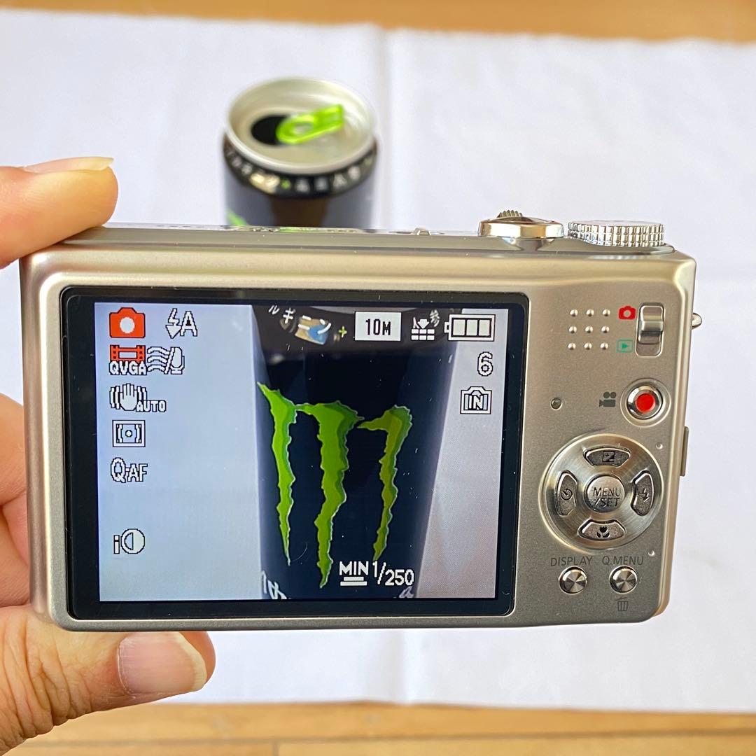【美品】Panasonic LUMIX DMC-TZ7 シルバー 中古 現状品