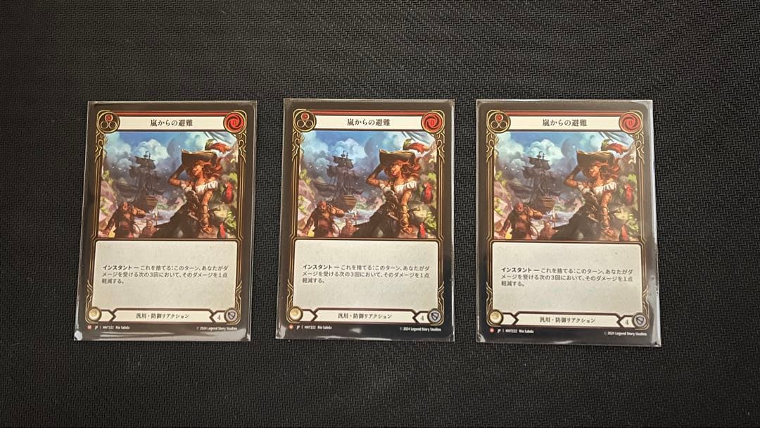 fab 嵐からの避難 RF 3枚セット