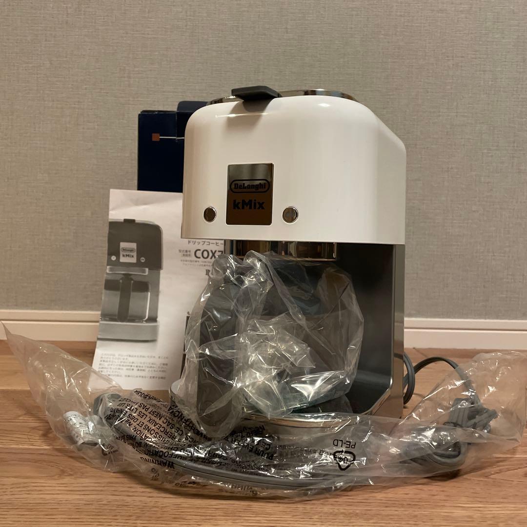 デロンギ　ケーミックス　ドリップコーヒーメーカー　COX750J ホワイト