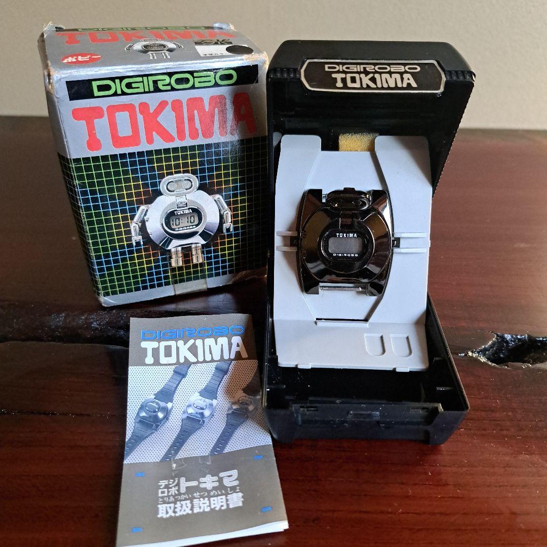 【新品/希少】80年代 BANDAI TOKIMA オリジナル ロボット時計