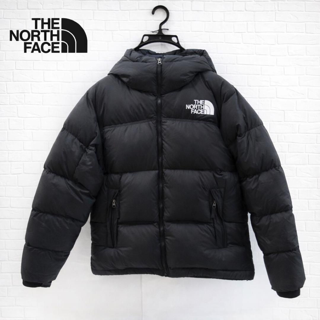 【美品】THE NORTH FACE ヌプシ フーディ ダウン XL ブラック