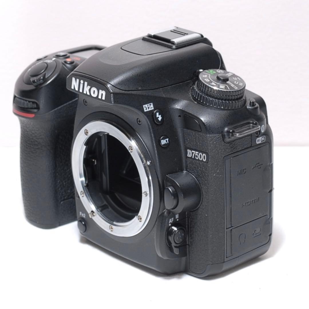 美品✨高速連写✨Nikon D7500✨Wi-Fi機能✨4K 動画✨ダブルレンズ