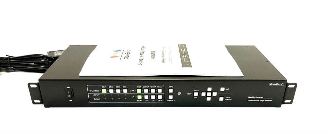 【即納】GeoBox G-702 エッジブレンディングプロセッサー 動作確認済