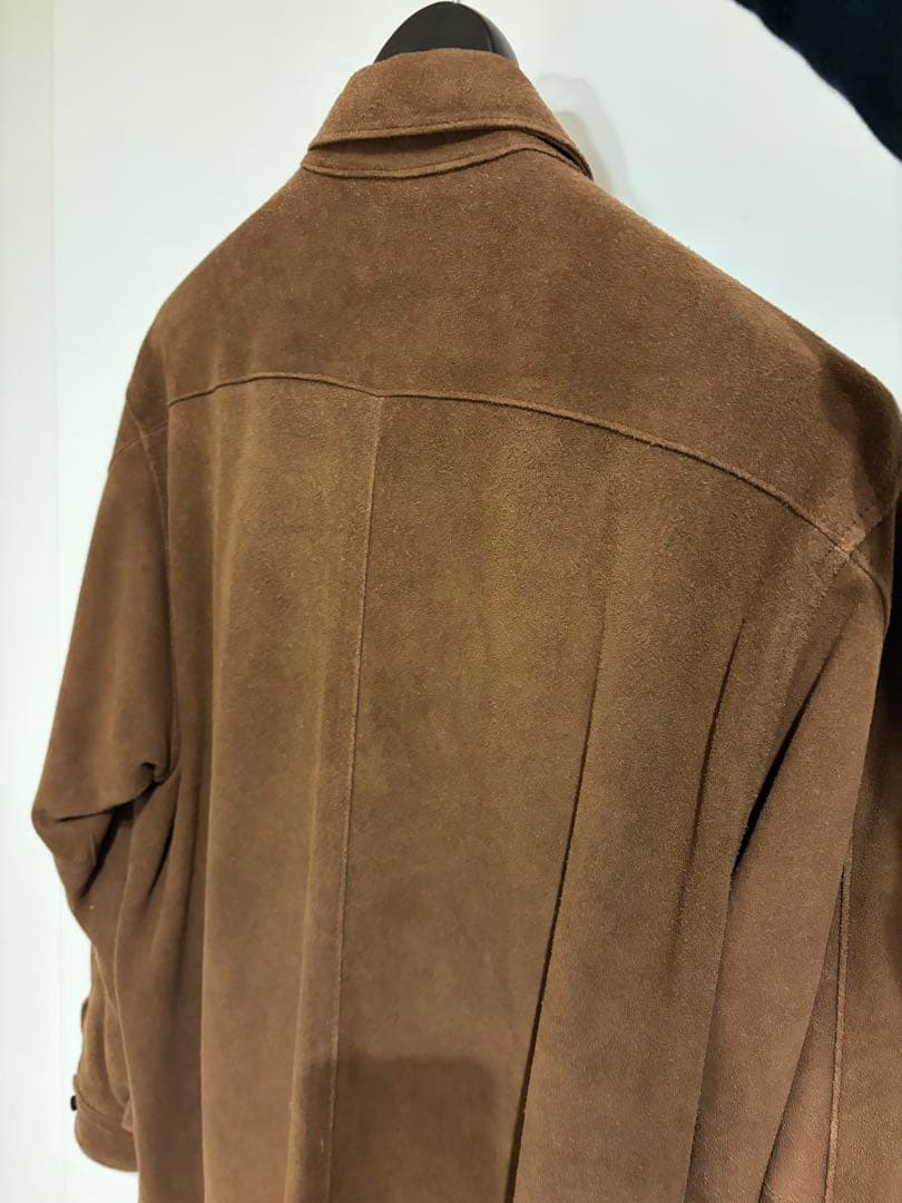 Comoliコモリ21aw スエードコモリシャツ サイズ1