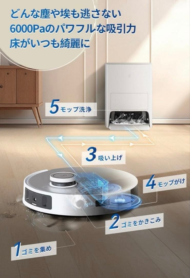 ECOVACS DEEBOT T20 OMNI ロボット掃除機
