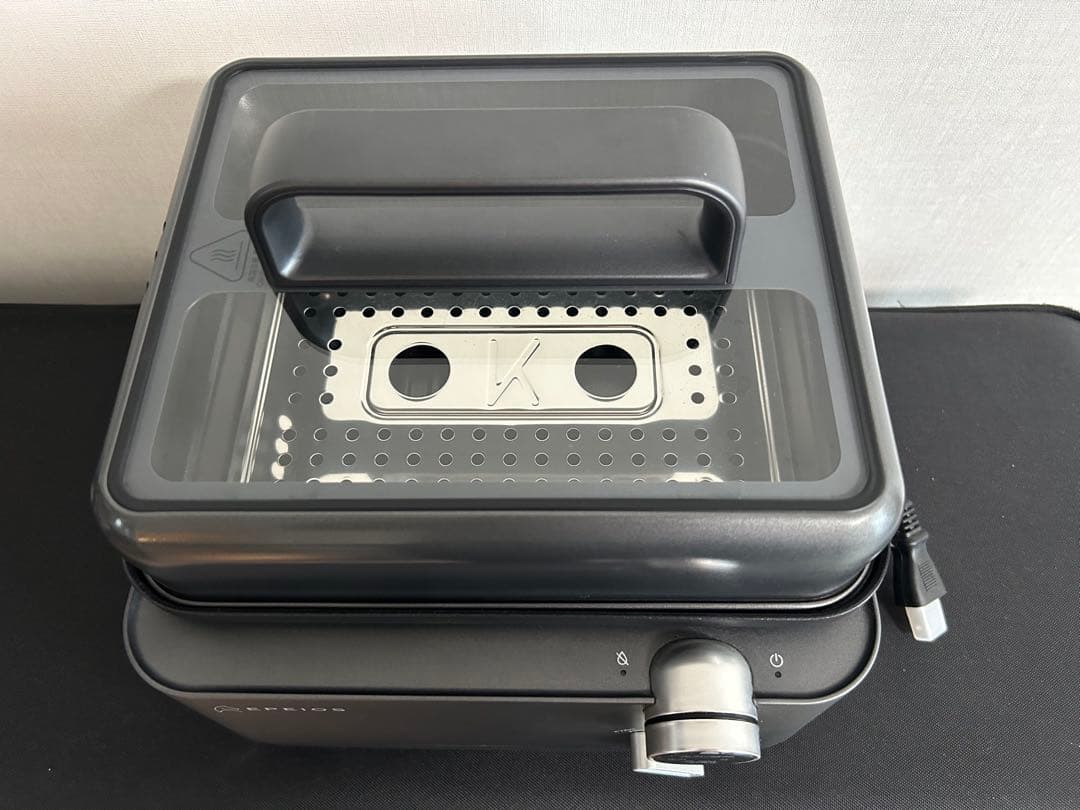 エペイオス マルチスチーム ホットプレート 多機能 蒸し器 フードスチーマー