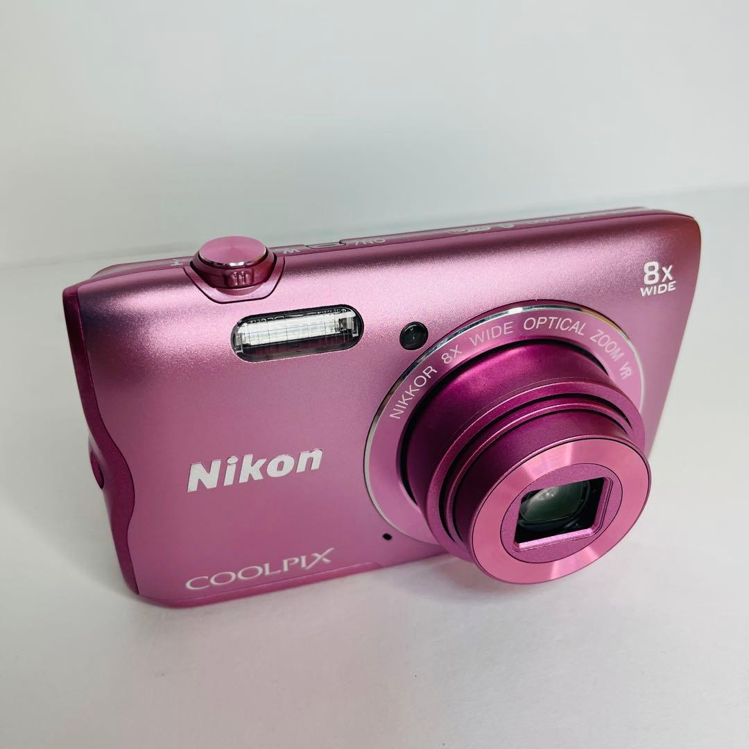 【美品】Nikon ニコン COOLPIX A300 ピンク デジタルカメラ