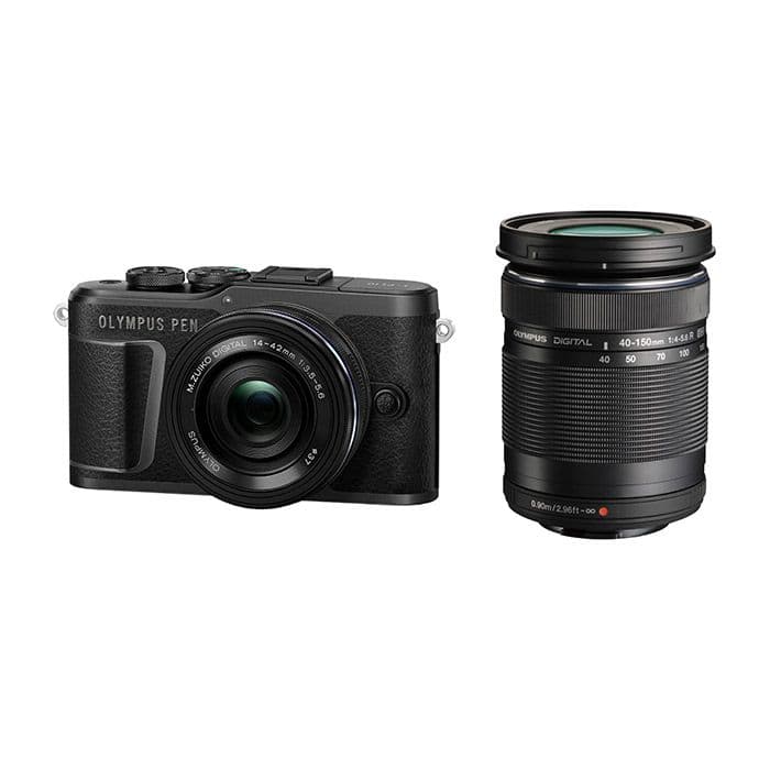 【貴重な廃盤】OLYMPUS PEN E-PL10ブラック 箱・カメラケース付き