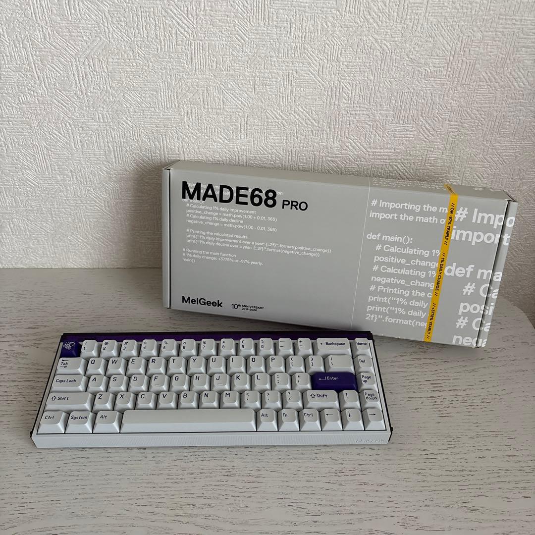 【大幅値下げ！】MelGeek MADE68 PRO キーボード