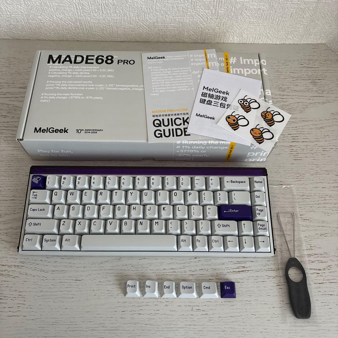 【大幅値下げ！】MelGeek MADE68 PRO キーボード