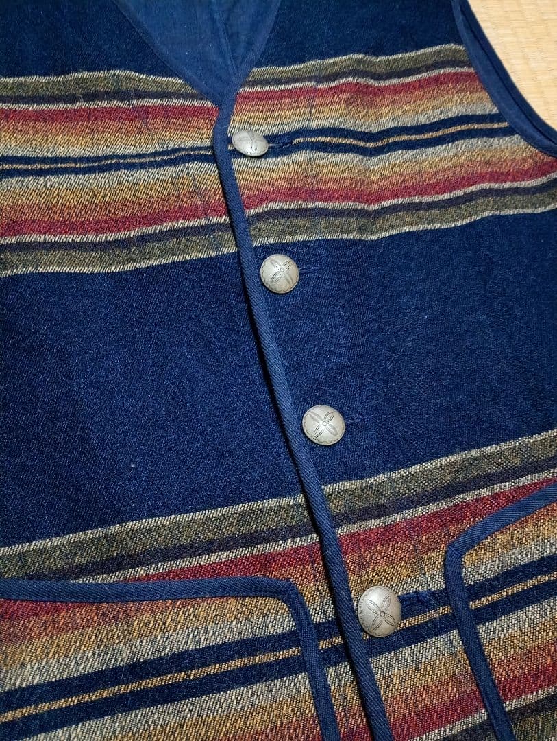 レア　RRL ネイティブベスト　コンチョボタン　ボルチモア　グランメゾン