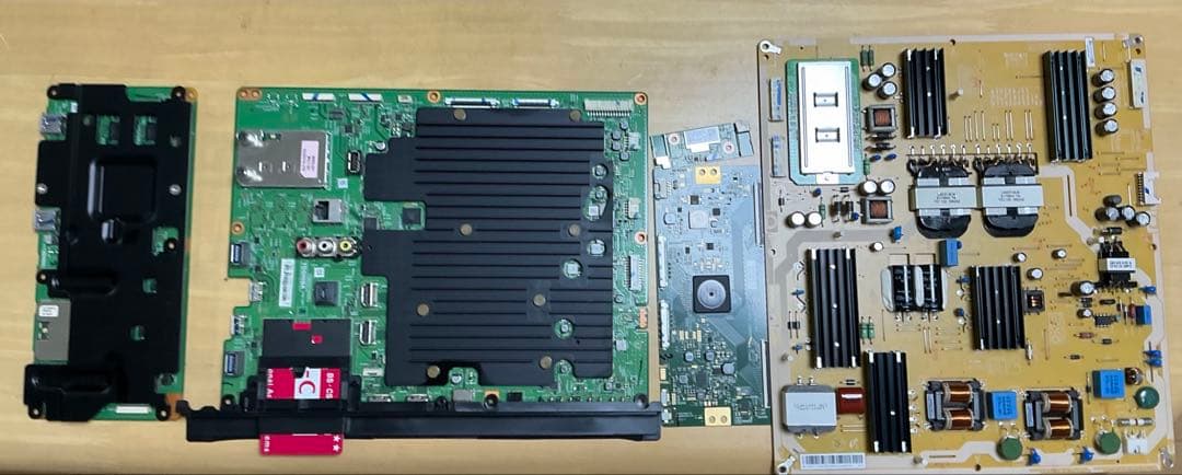 東芝レグザ55Z700X 55インチの制御基盤一式