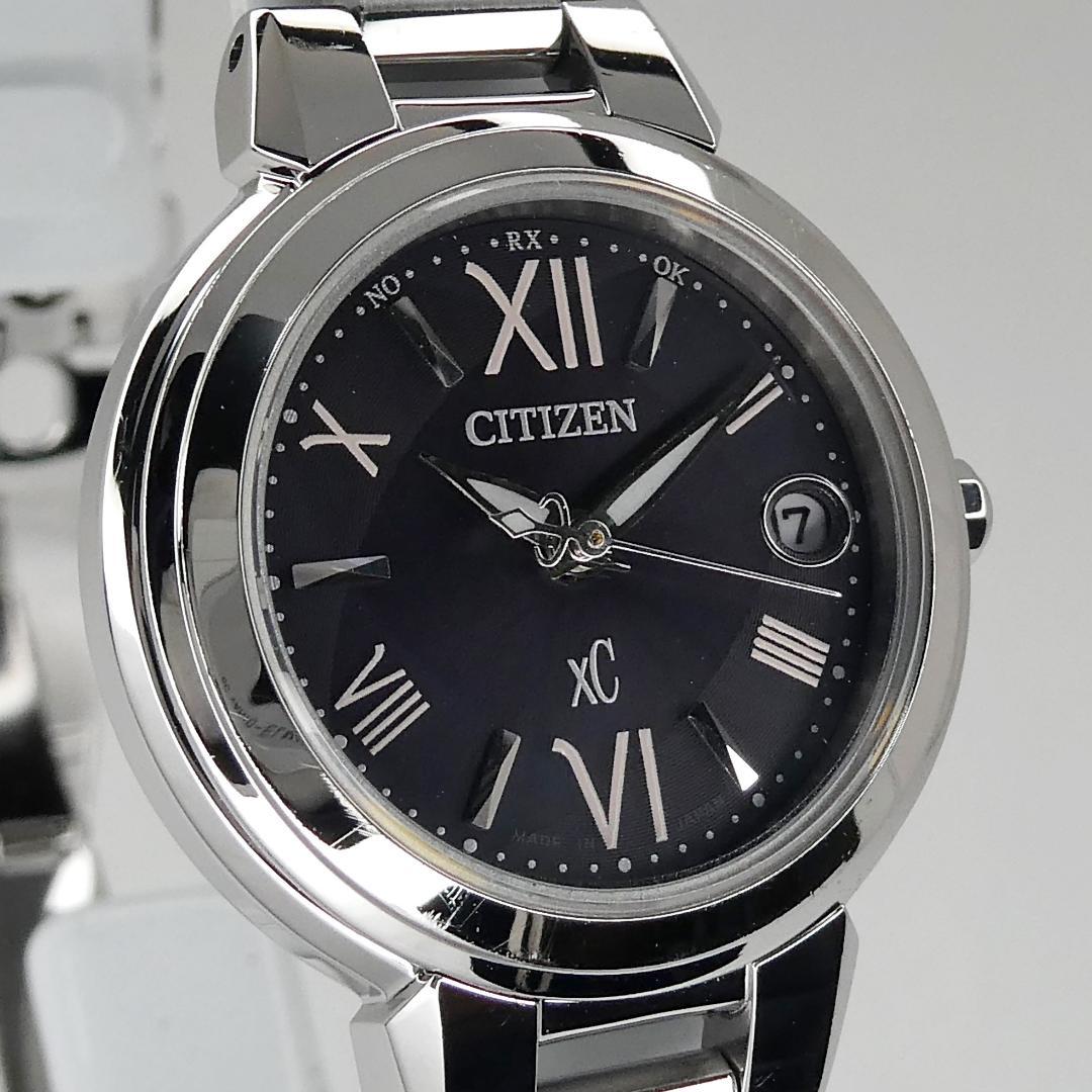 ✴良品稼働品 シチズン xC 電波ソーラー ミニソル エコドライブ 16.5㎝