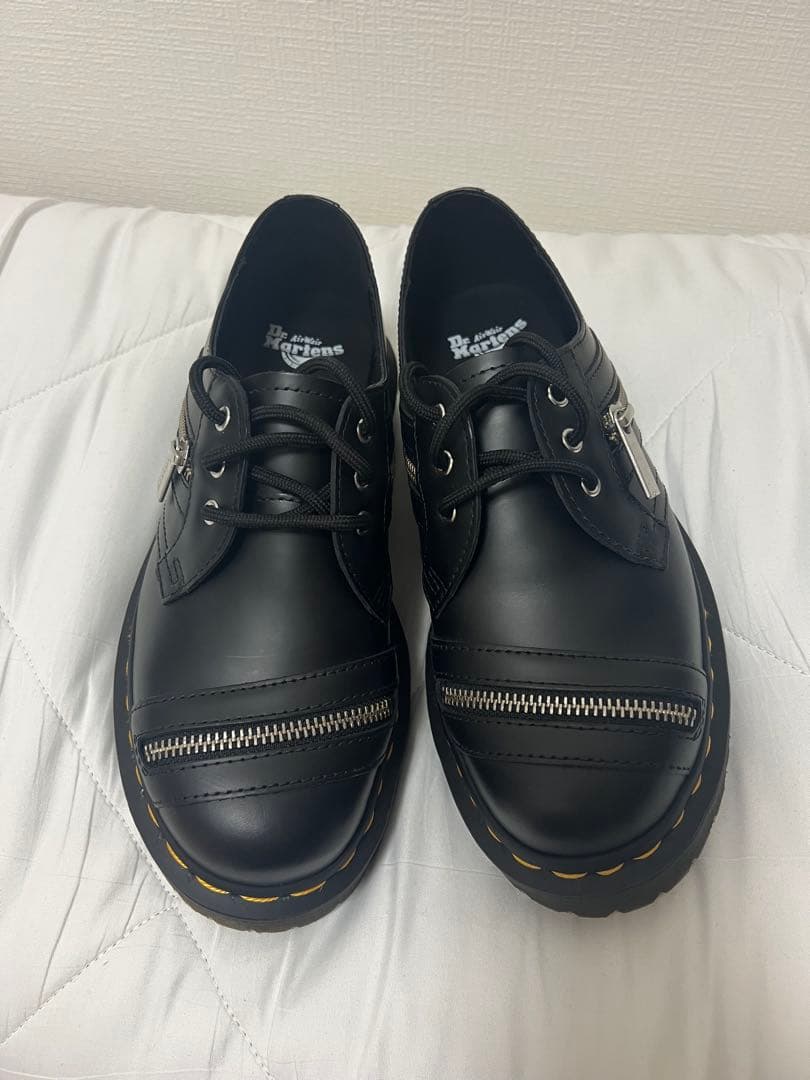 値下げ【新品未使用】Dr. Martens ブラックローファー 厚底