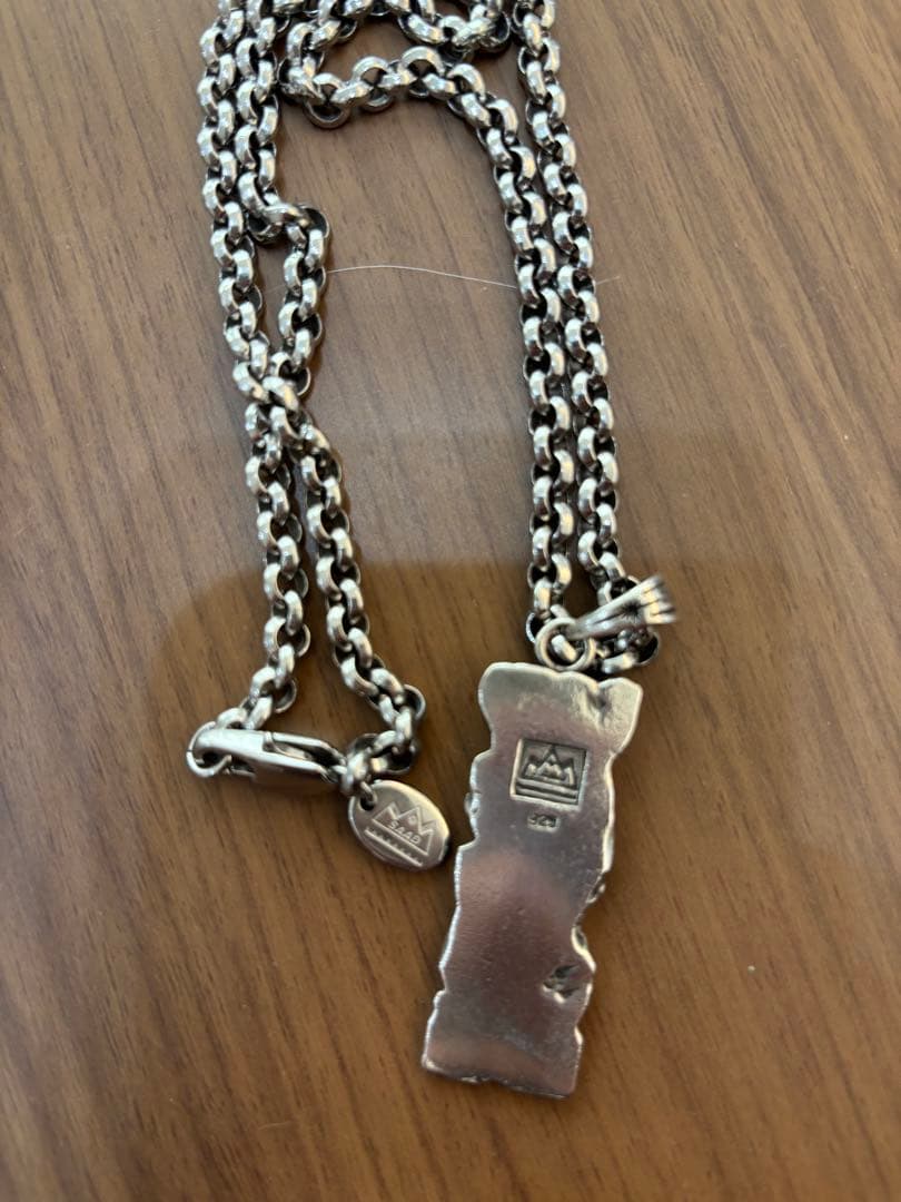 SAAD フェザー サンシンボル ネックレス 925