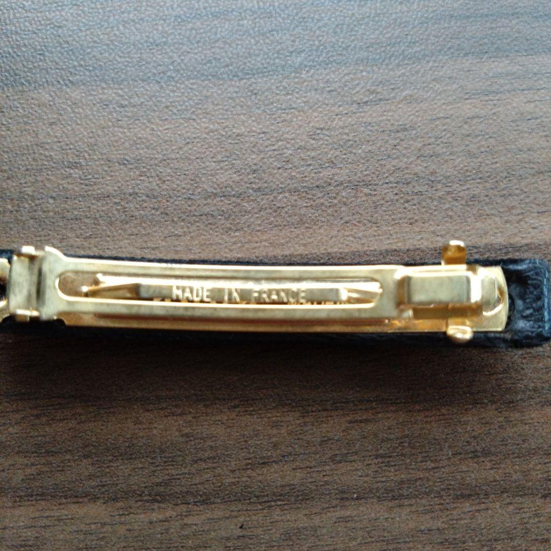 【新品未使用】acca オードリー バレッタ ブラック スモール