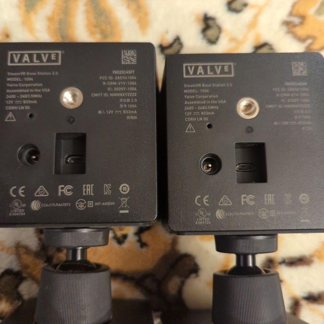 VALVE Steam Base StationV 2.0 2台セット