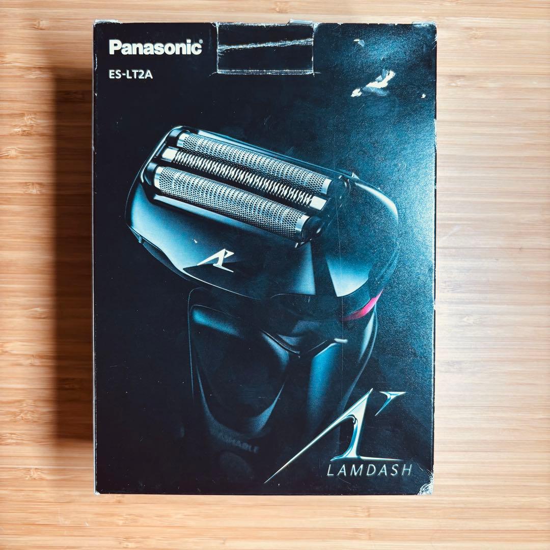 【未使用】パナソニック ラムダッシュ 3枚刃 黒 ES-LT2A-K
