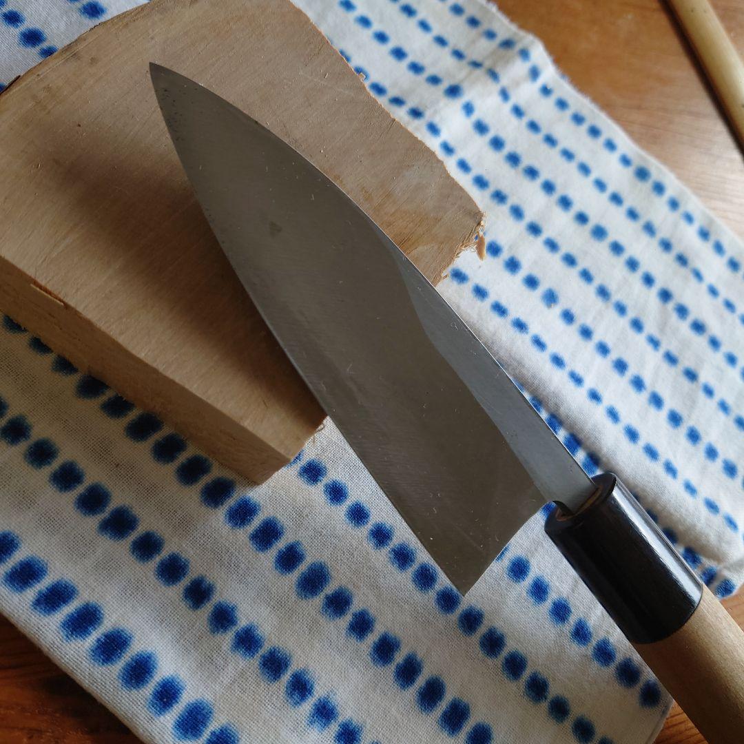 木屋 イヅツキ 出刃 水牛口 12センチ