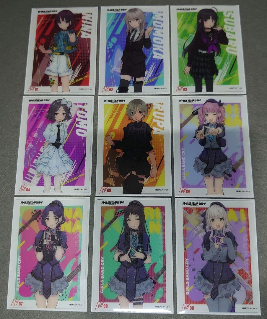 ガールズバンドクライ　コレクションクリア vol.1+vol.2 コンプ　+特典