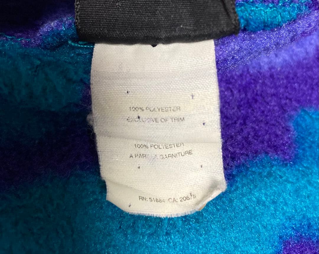 90s Patagonia パタゴニア USA製 フリース ロンパース12M