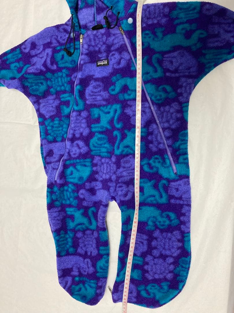 90s Patagonia パタゴニア USA製 フリース ロンパース12M