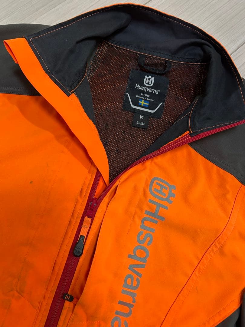 ぶ*ん様 タイムセール❗️Husqvarna Mサイズ フルジップジャケット オ