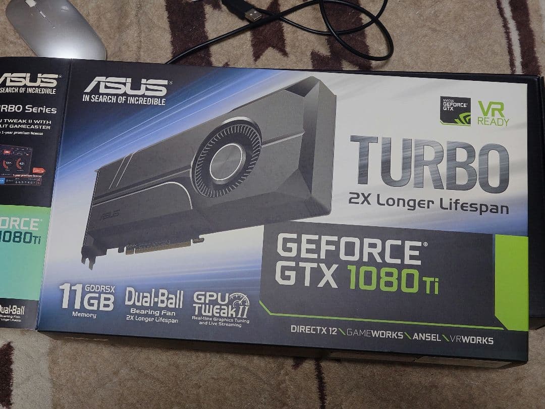 【動作ok】ASUS NVIDIA GeForce GTX1080Ti ②