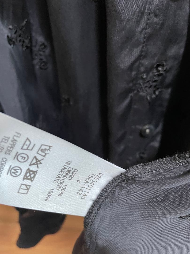 み*や様 TICCA/フラワーエンブロイダリーシャツ/TBEA-143