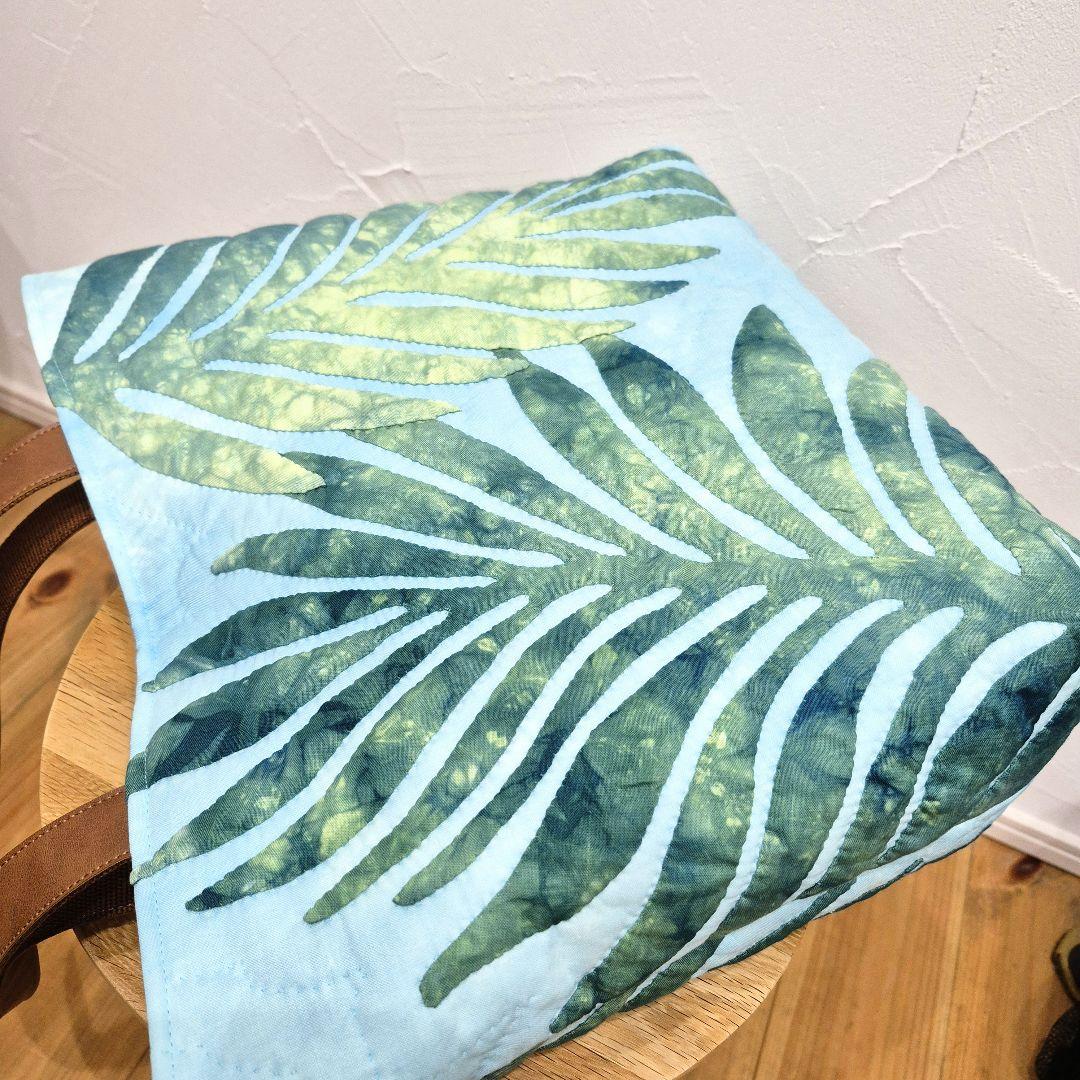 NO.226 本日限定Χmas価格！ハワイアンキルトトートバッグ ハンドメイド