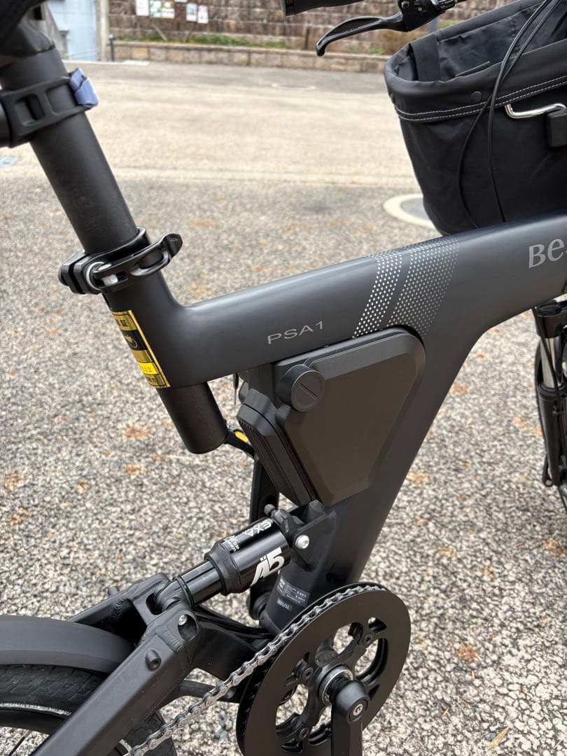 【美品】besv psa1 マットブラック メーター 432km