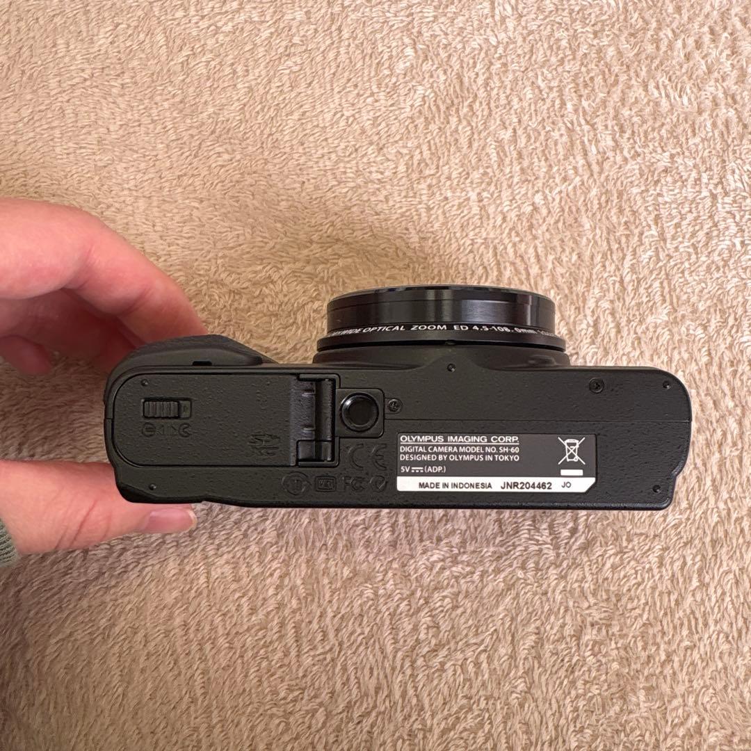 OLYMPUS STYLUS SH-60 コンパクトデジタルカメラ　ブラック
