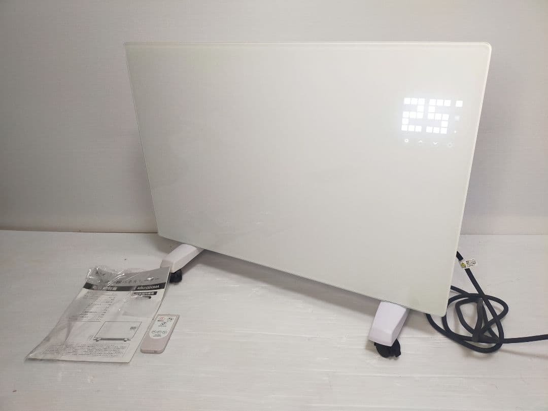 【美品/21年製】丸隆 遠赤外線パネルヒーター ASU-020MA リモコン付