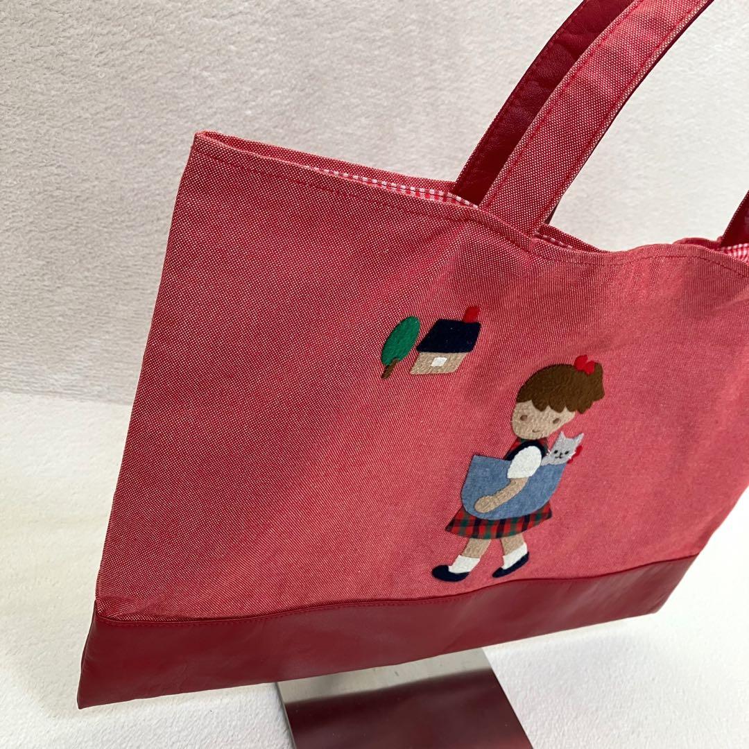 familiar/レッスンバッグ/トートバッグ/刺繍/女の子