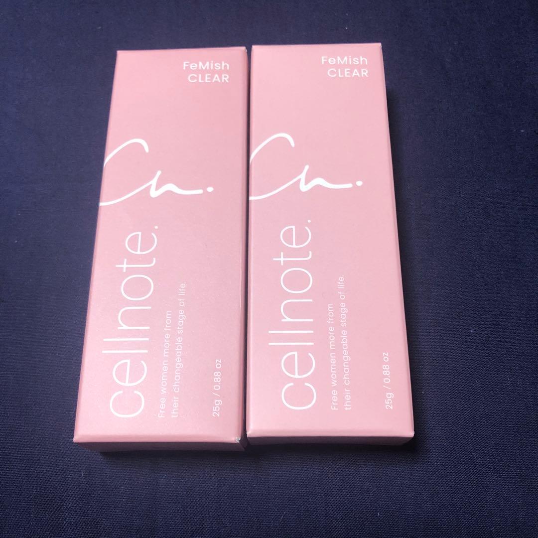 セルノートフェミッシュクリア薬用ホワイトニングゲル25g2個