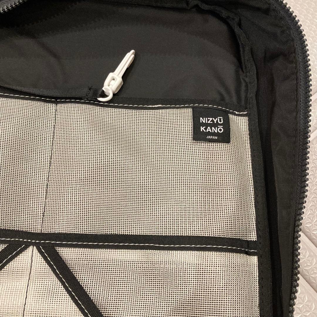 k*3様 NIZYUKANO FUKUI SIWA ナイロンリュック　ダークグレ