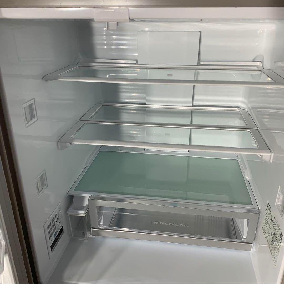 F205R\" Panasonic 6ドア 冷蔵庫 NR-SPF489X